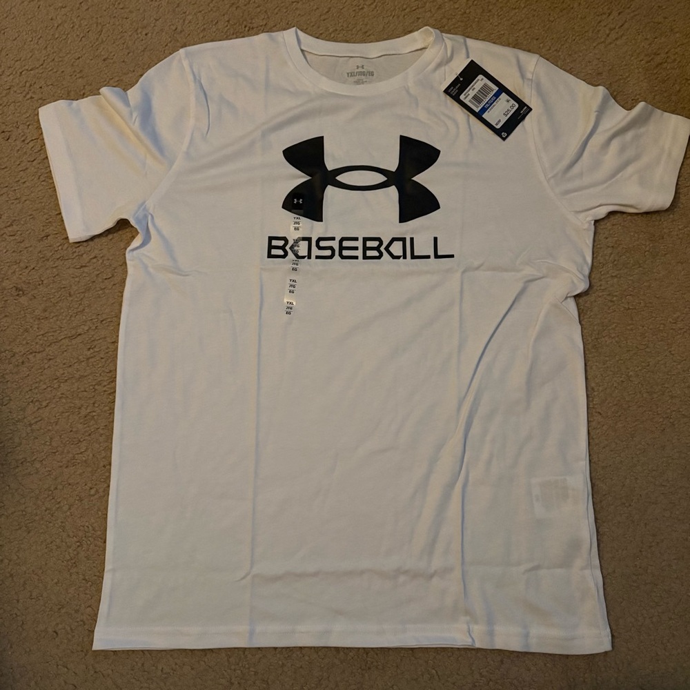 NWT Boys Under Armour Baseball T-Shirt